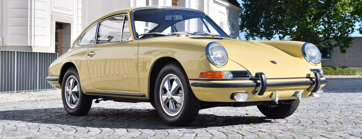 Classic Porsche interior design evolution