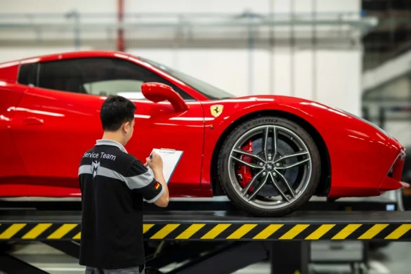Ferrari repair shop in Arlington